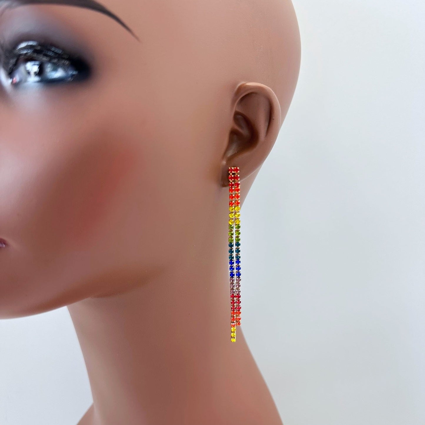 E1434 26601 Tassel Dangle Earrings