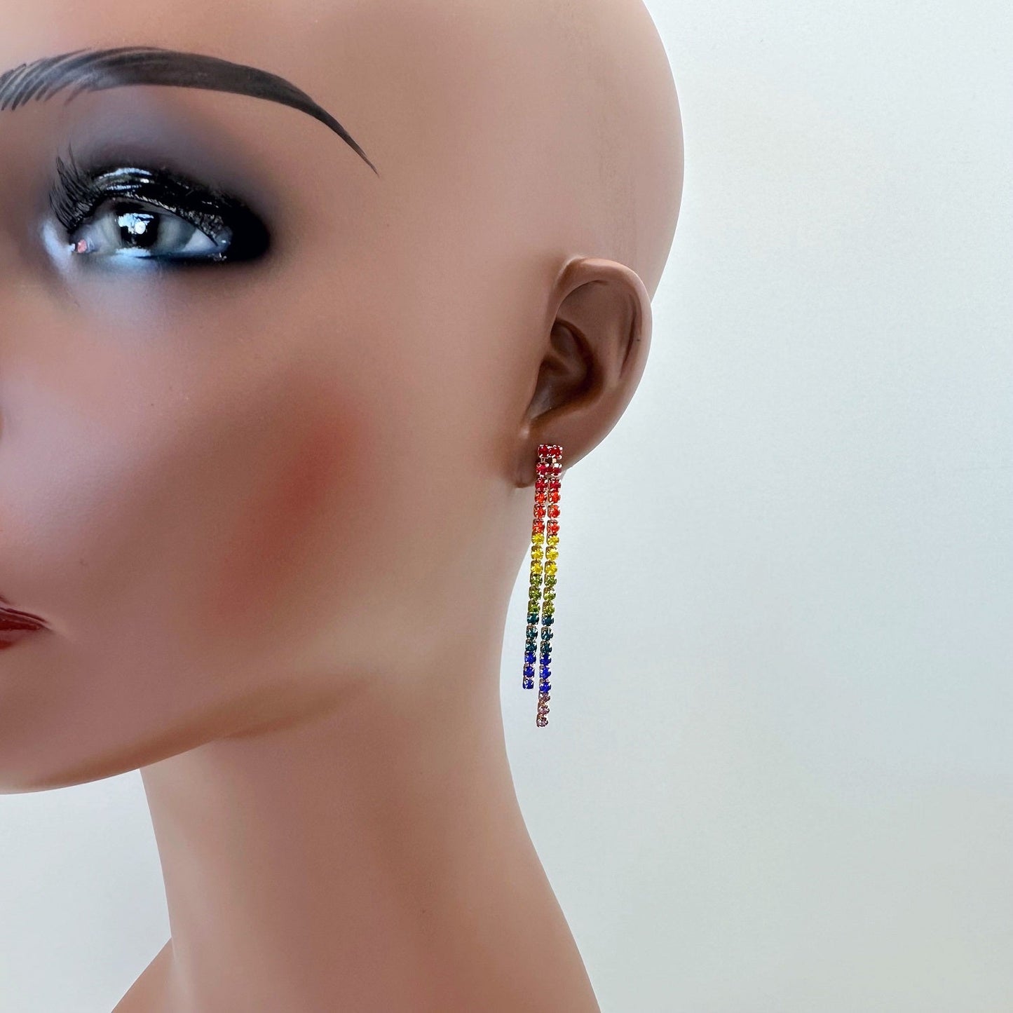 E1432 26593 Tassel Dangle Earrings