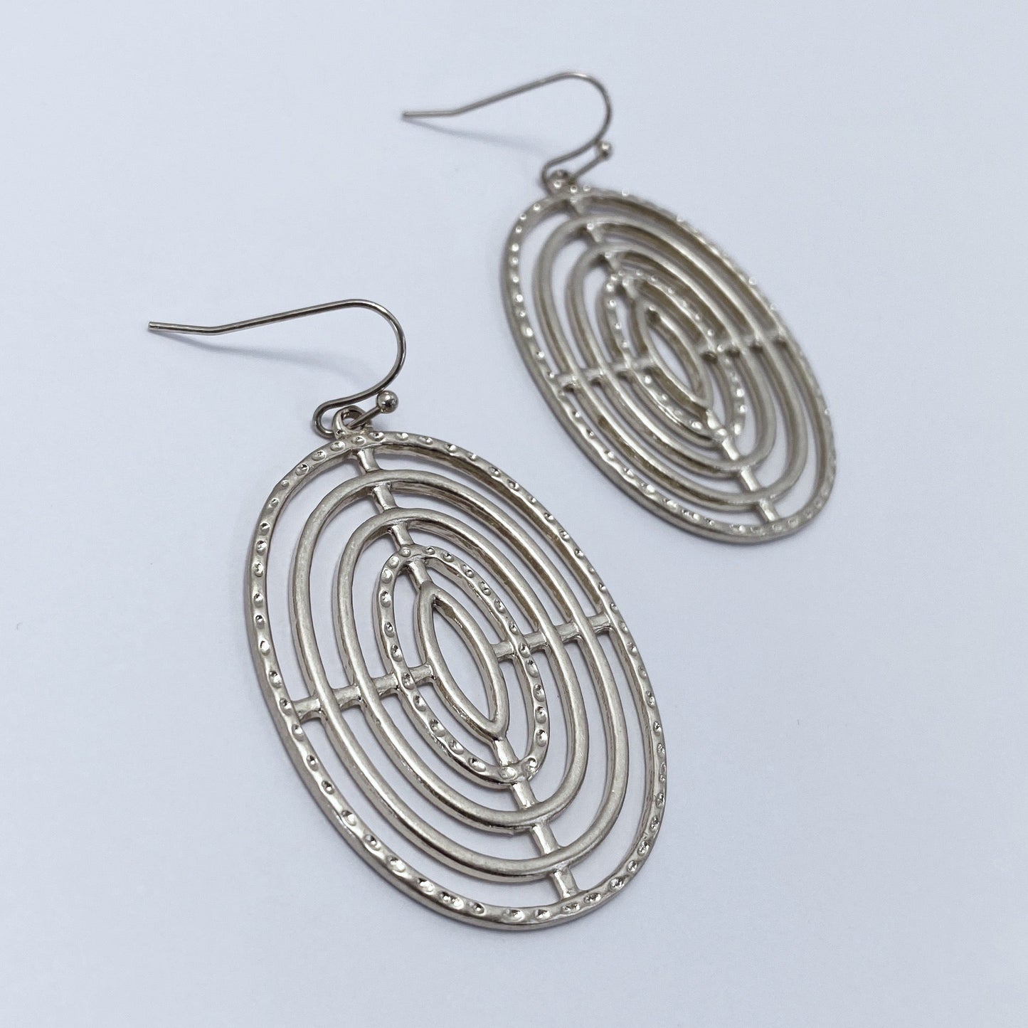 E1119 HE2574 Metal Drop Dangle Hook Earrings