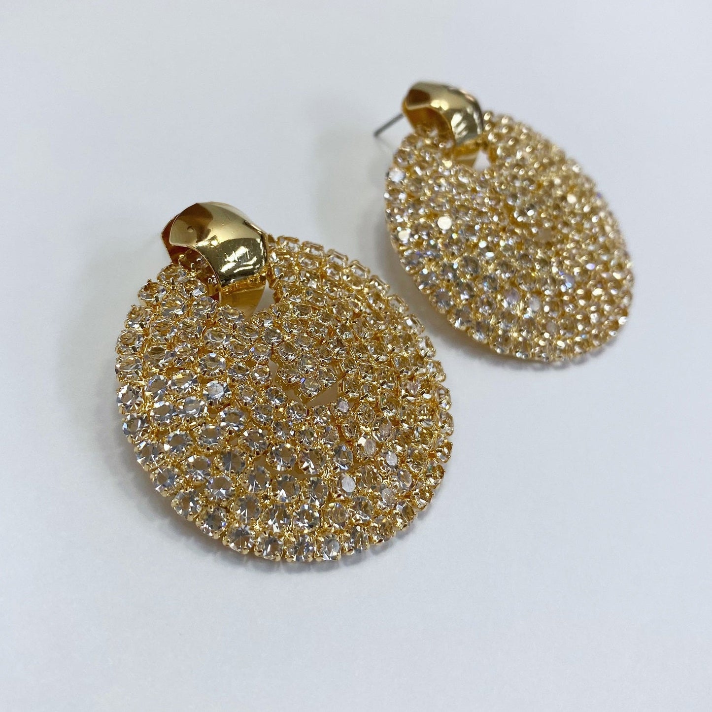 E1703 KE7323 Drop Post Earrings