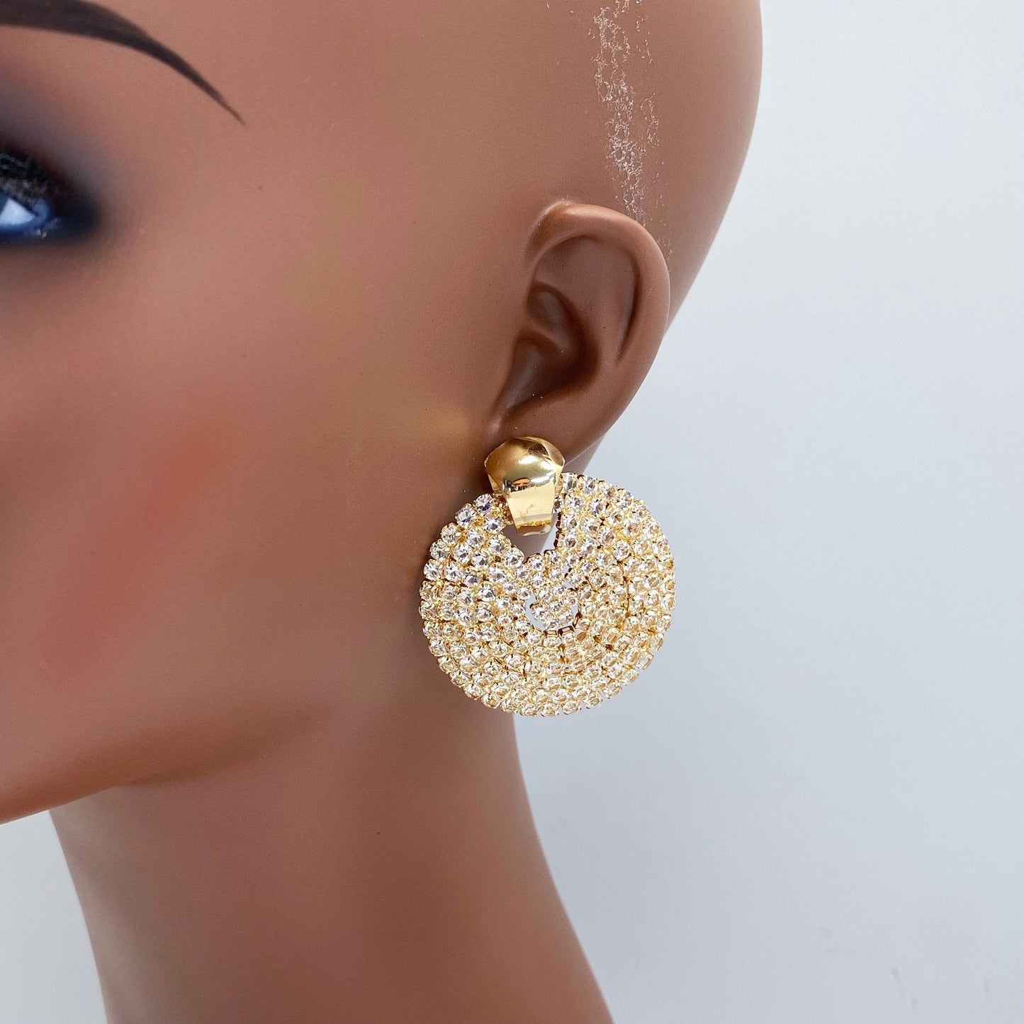 E1703 KE7323 Drop Post Earrings