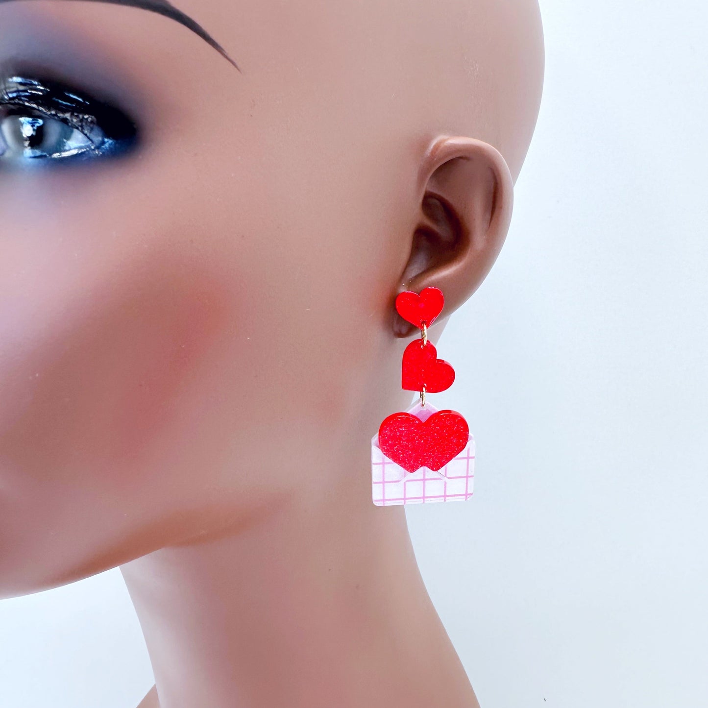 E1034 VER5781 Acrylic Drop Dangle Hook earrings