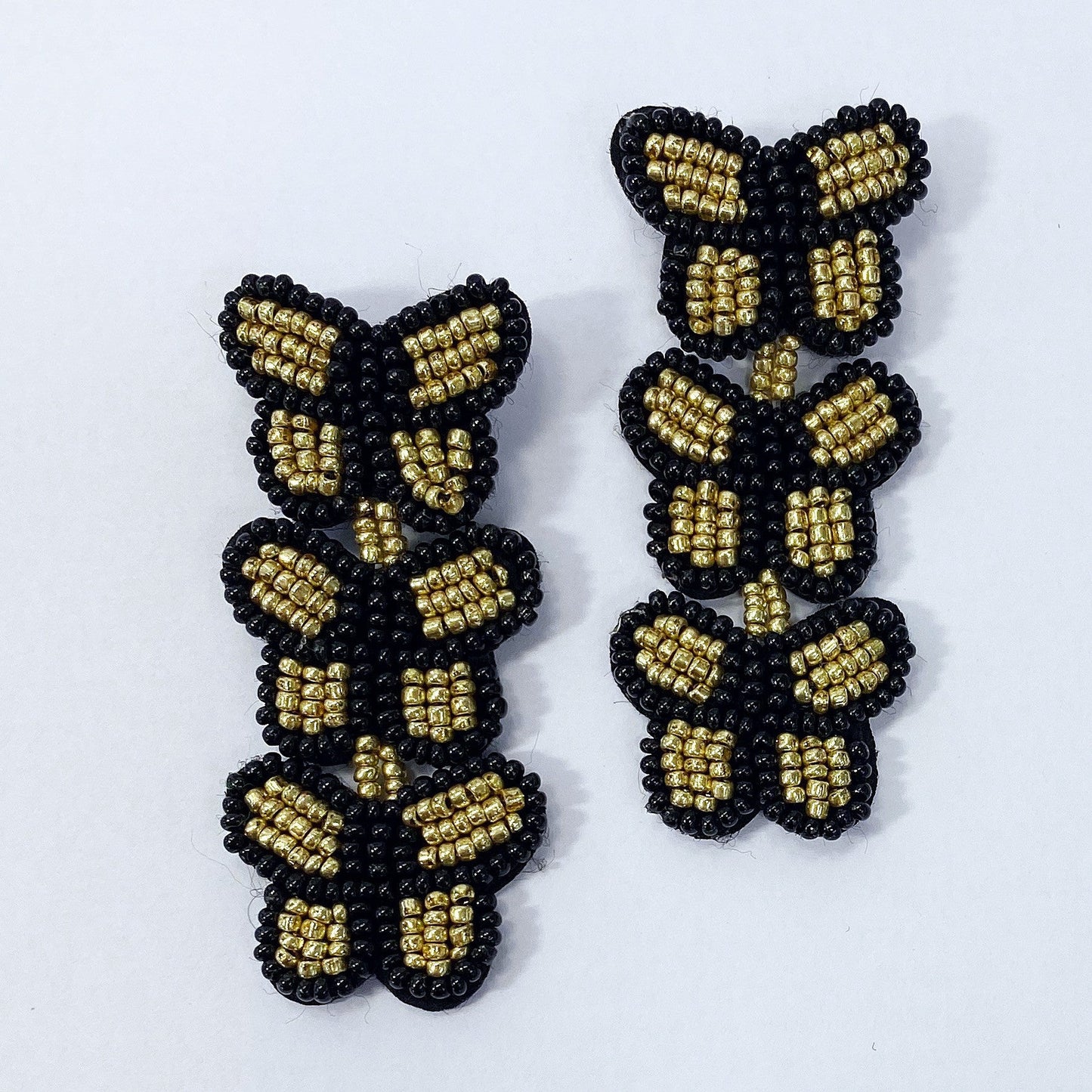 E1207 FER4358 Butterfly Drop Dangle Earrings