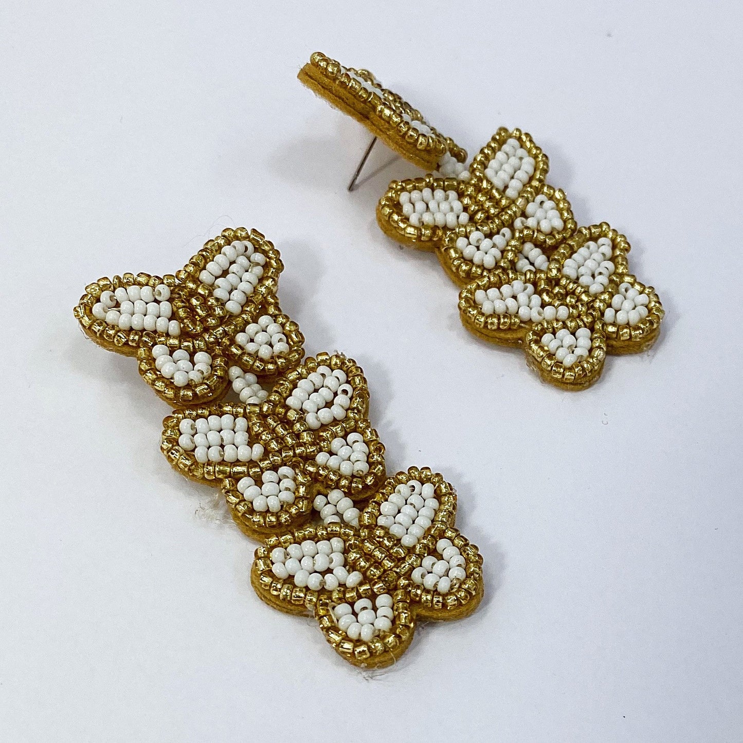 E1207 FER4358 Butterfly Drop Dangle Earrings