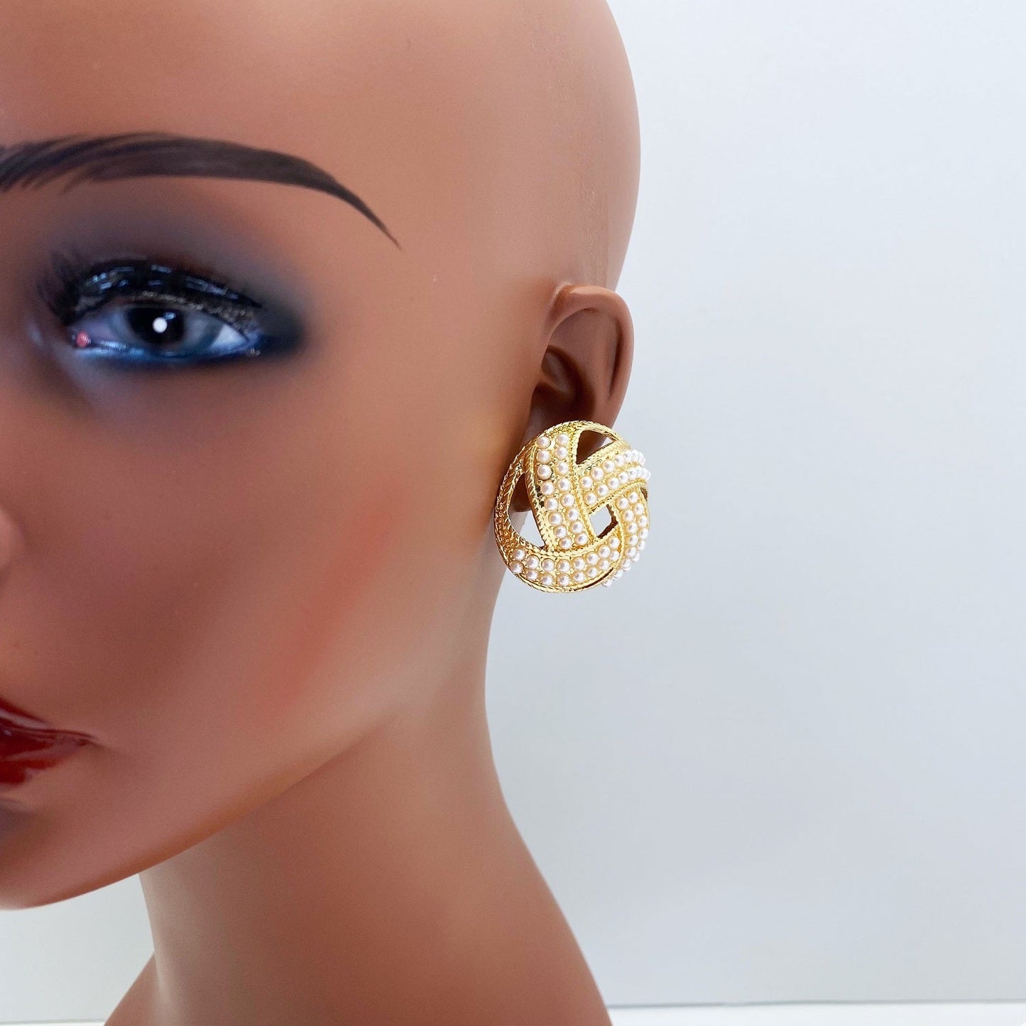 E1708 KE5233 Stud Style Earrings