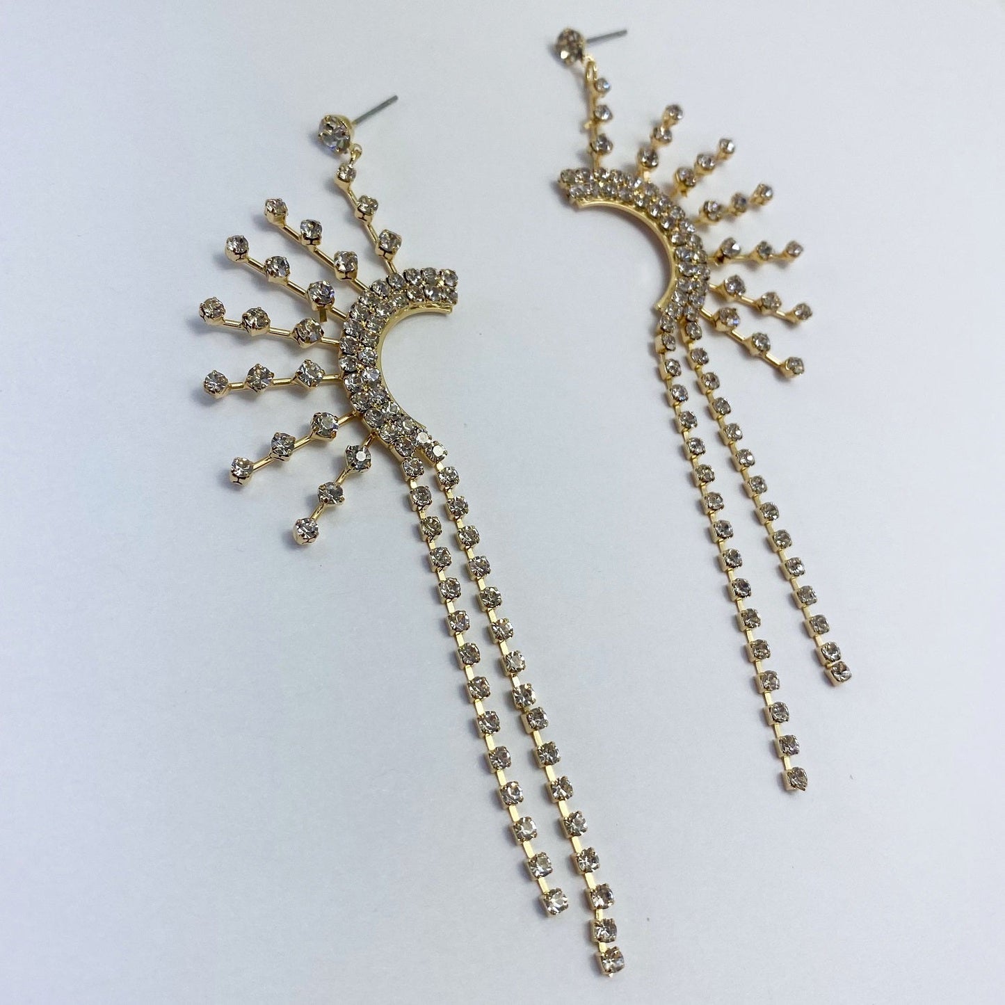 E1398 26650 Drop Dangle Post Earrings
