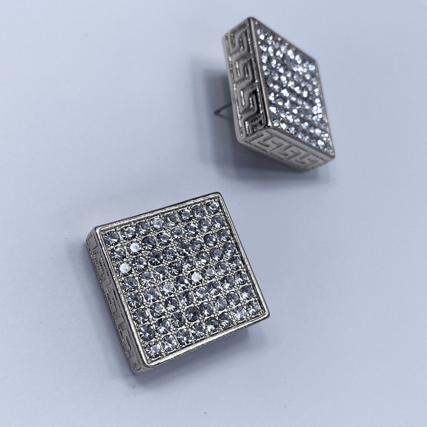E1717 KE3392 Square Post Earrings
