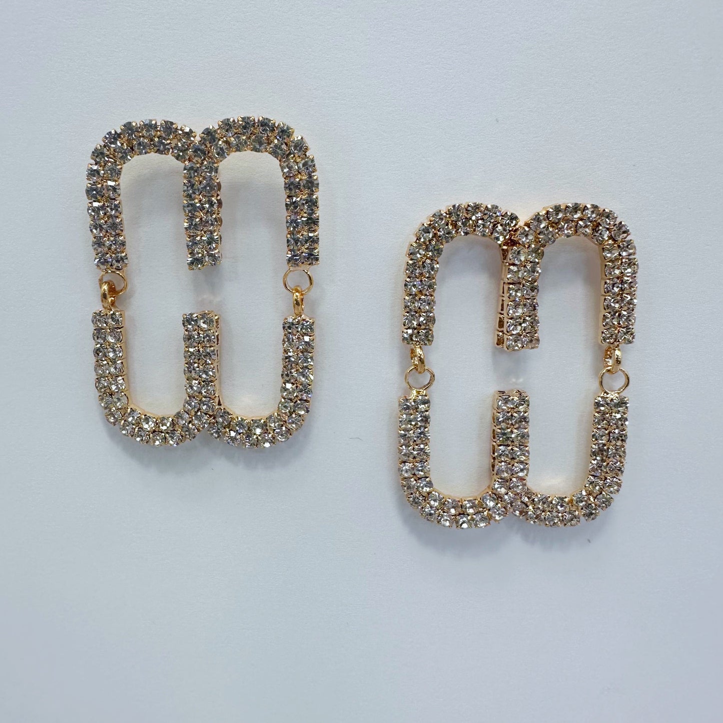 E1453 CE5251 Drop Post Earrings