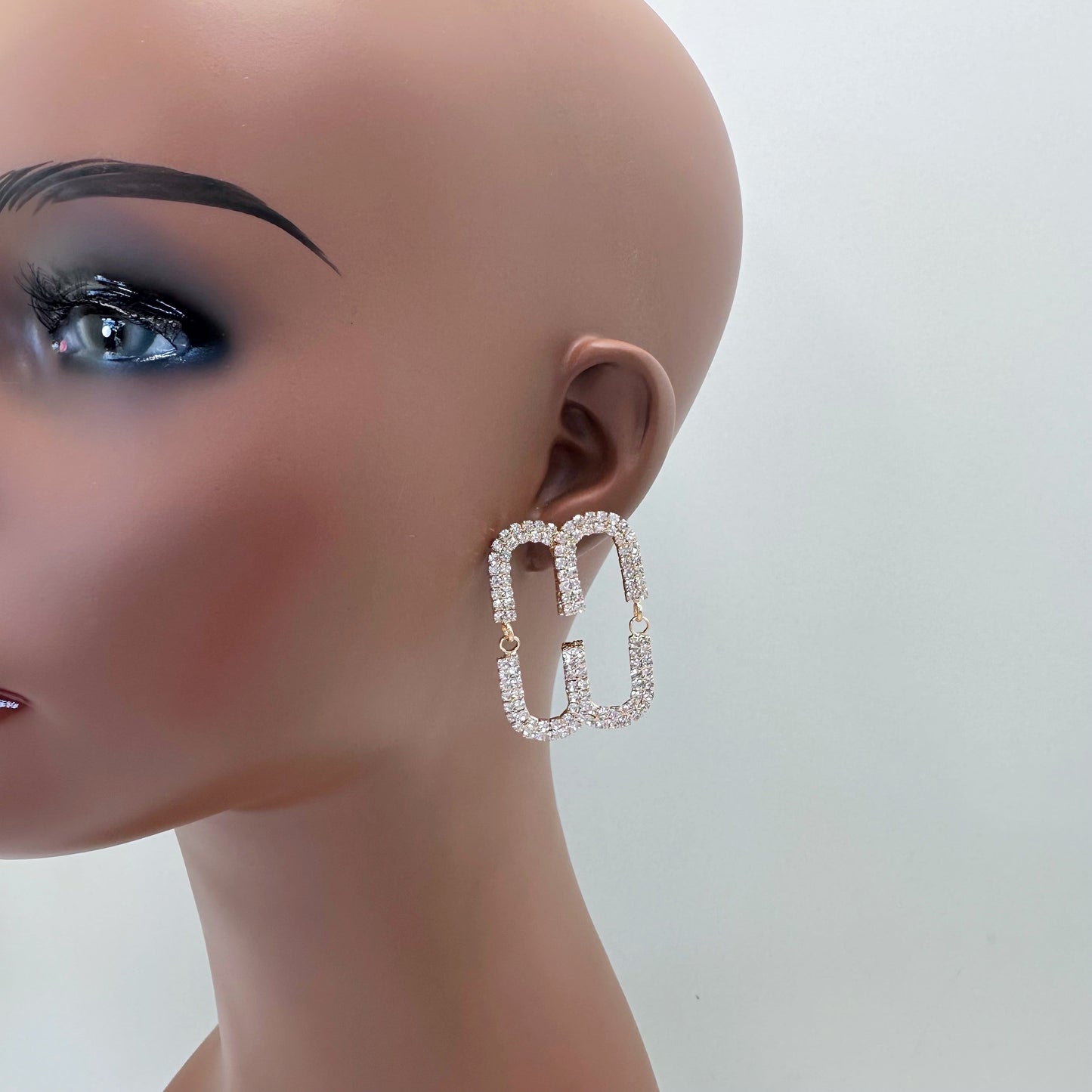 E1453 CE5251 Drop Post Earrings