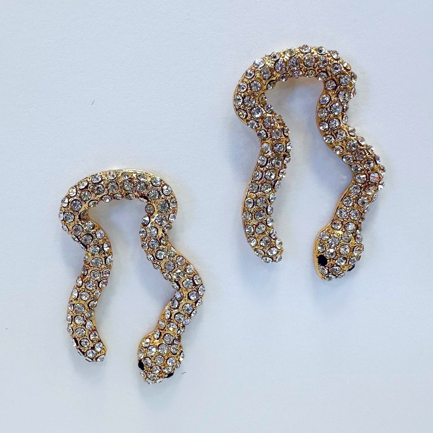 E1480 YE3025 Snake Earrings