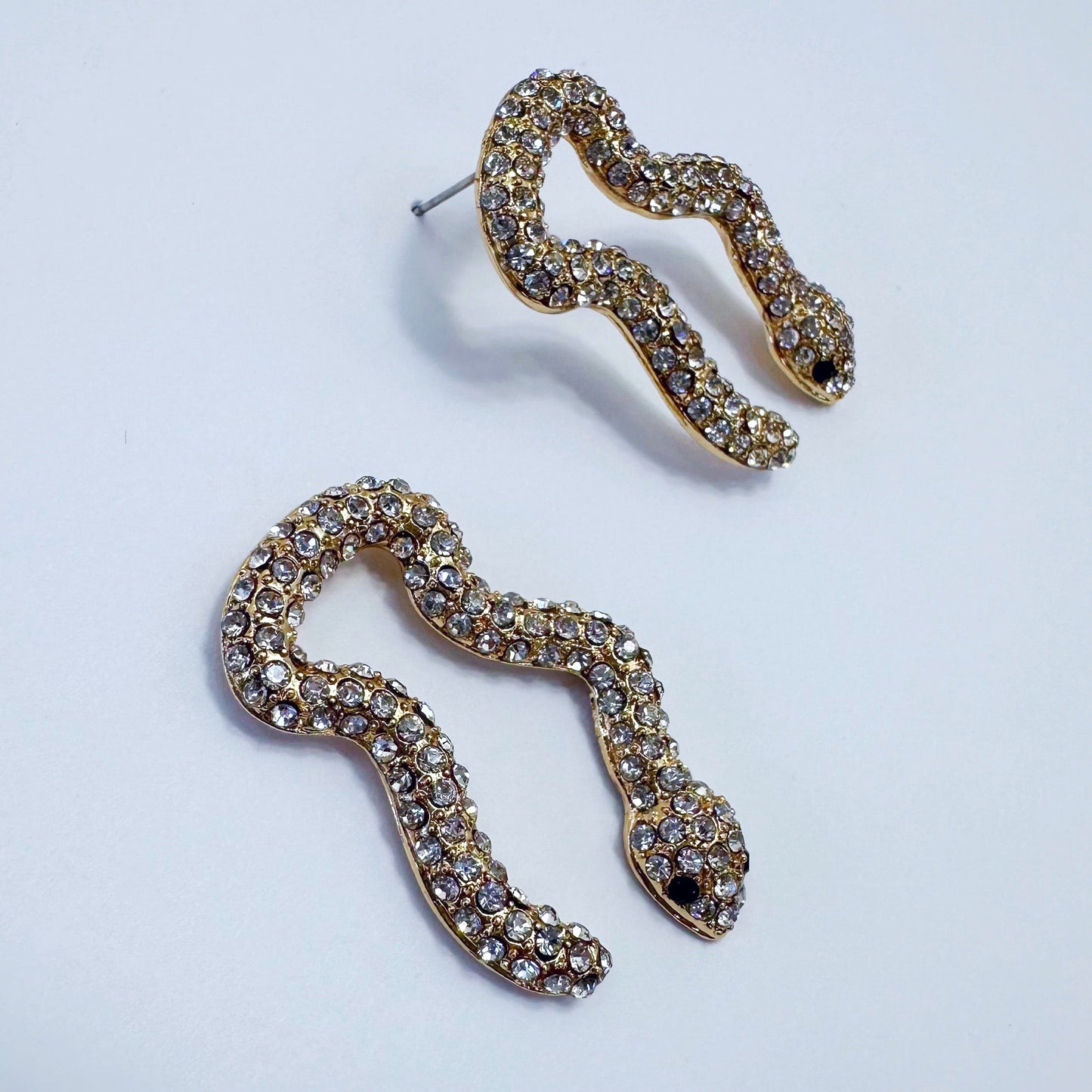E1480 YE3025 Snake Earrings