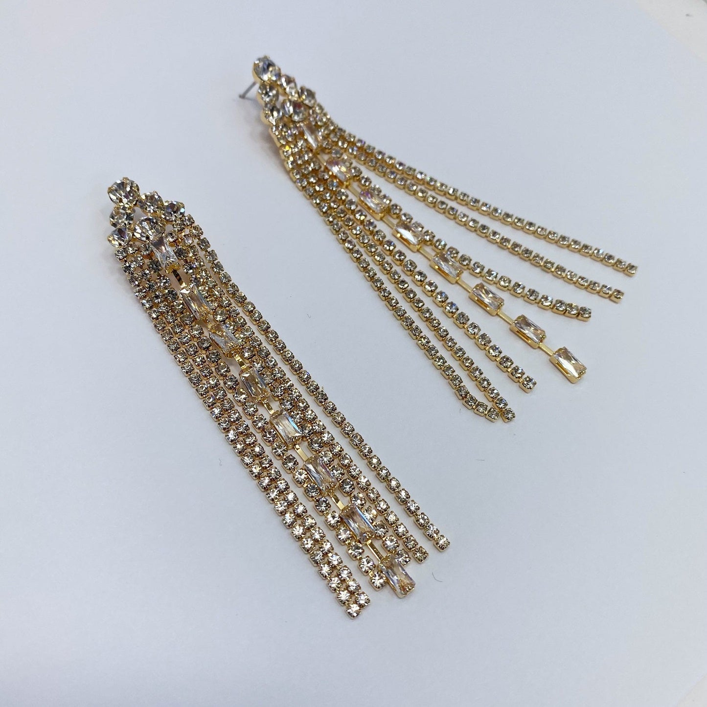 E1400 27671 Drop Dangle Post Earrings