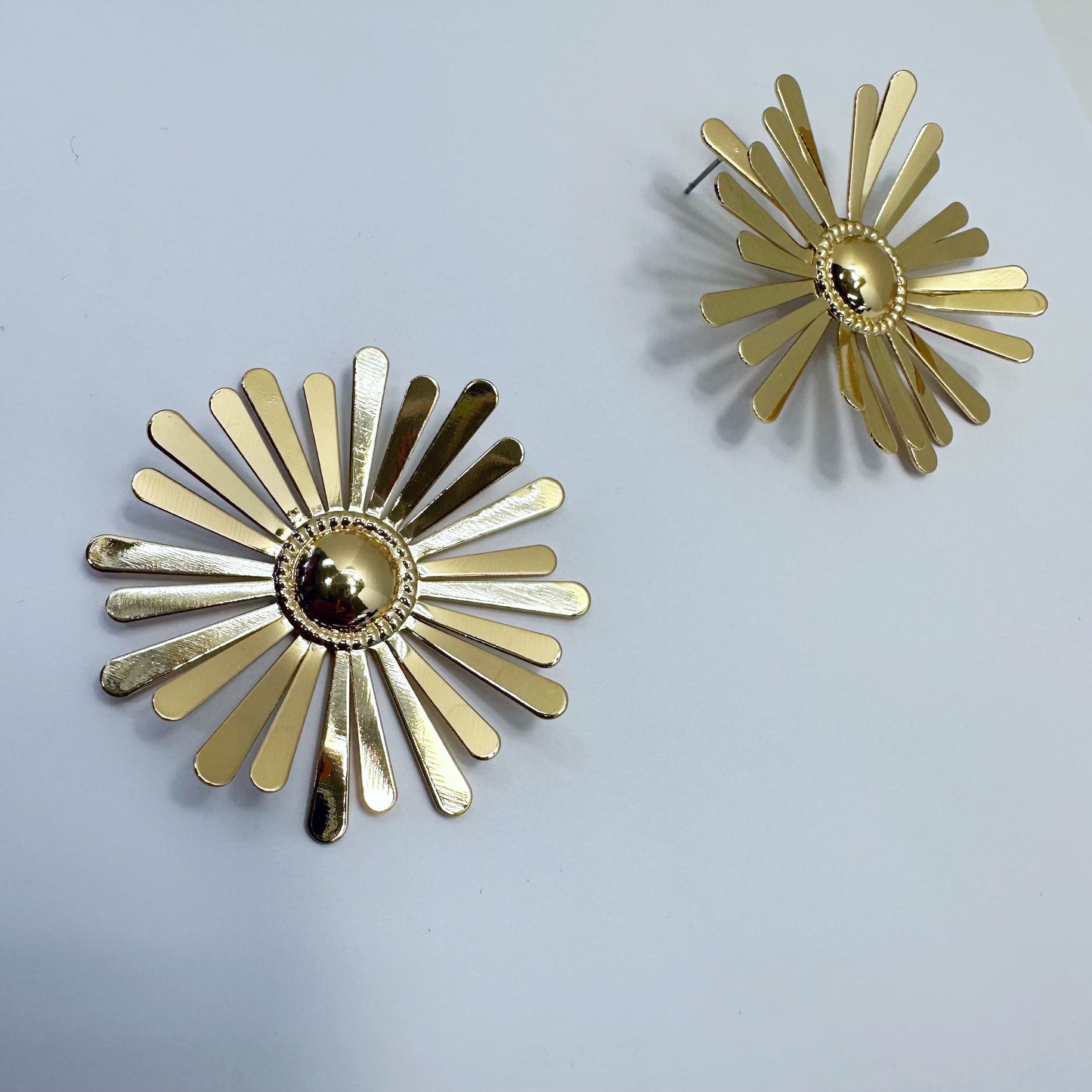 E1692 KE4170 Flower Drop Earrings