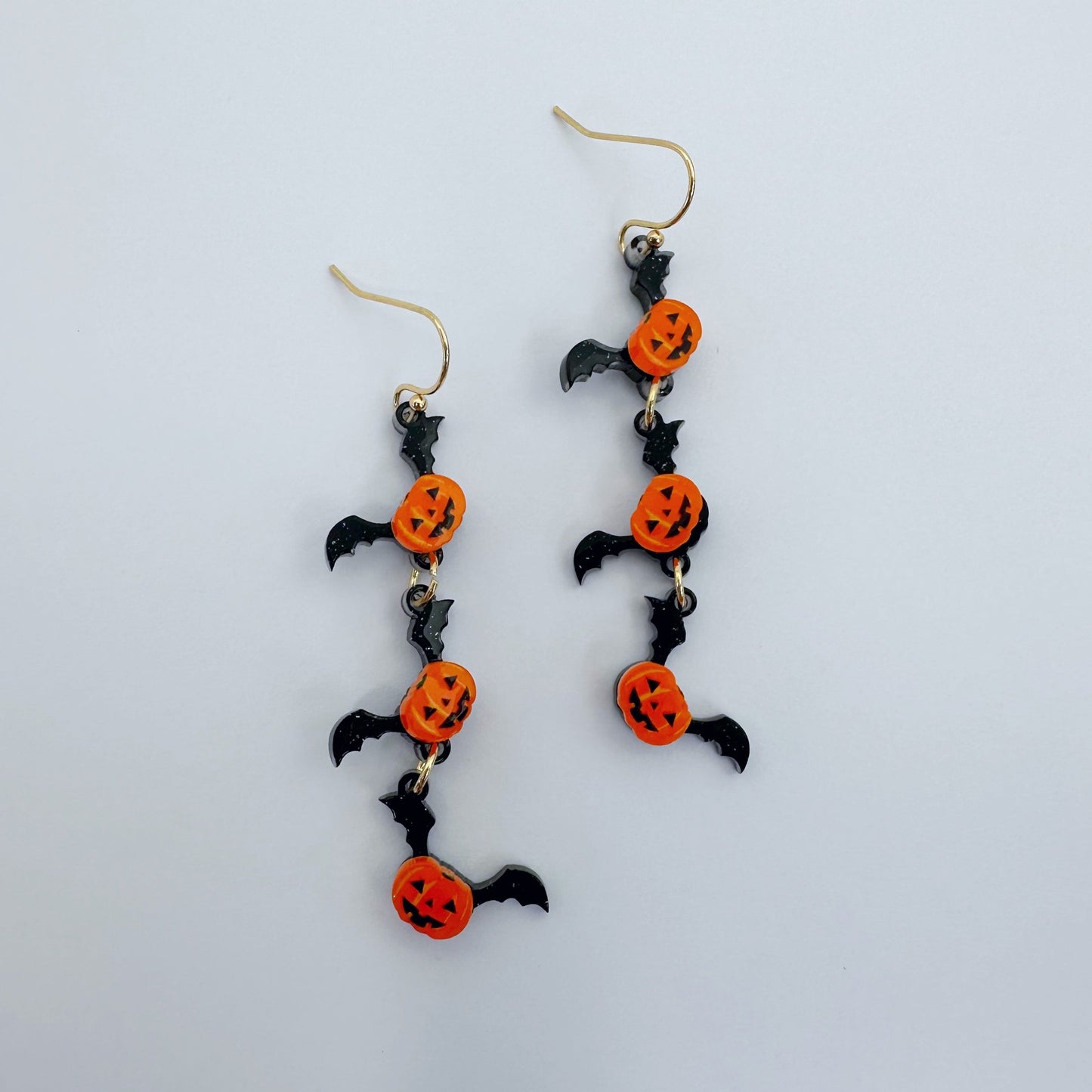 E1439 VER6048 Halloween dangle Earrings
