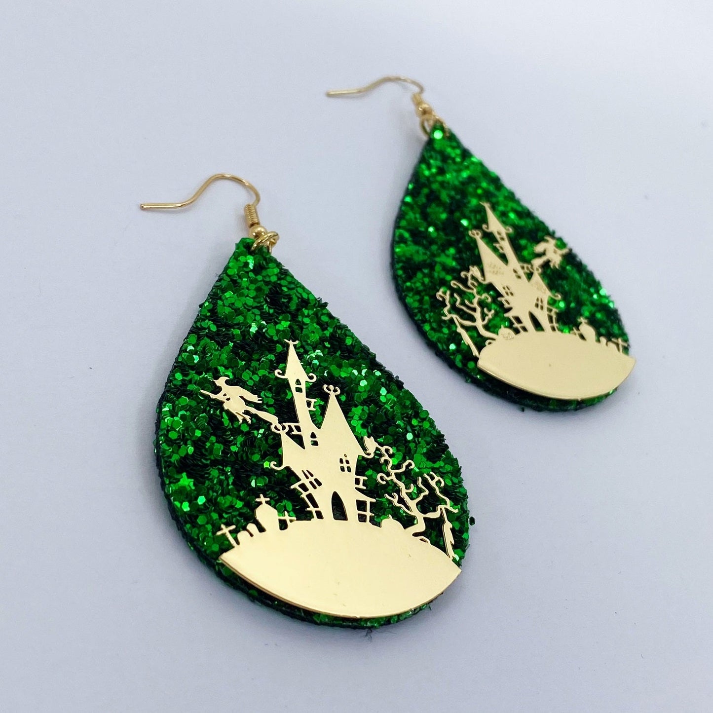 E1582 KE8578 Halloween Dangle Earrings