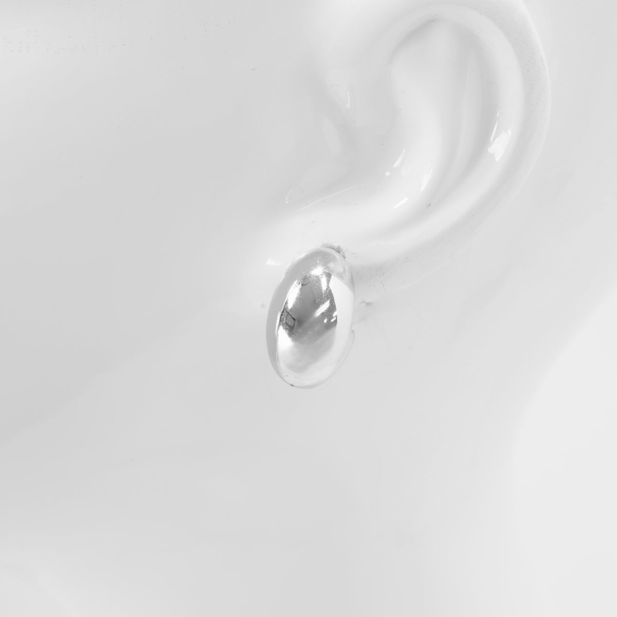 Abstract Dome Stud Earrings