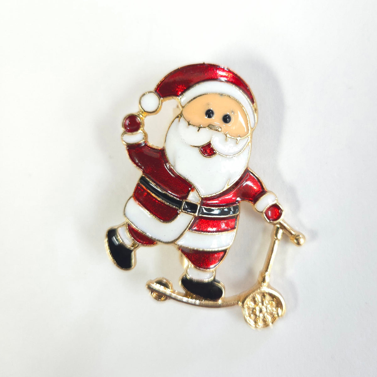 Christmas Enamel Charm Brooch | BR0204