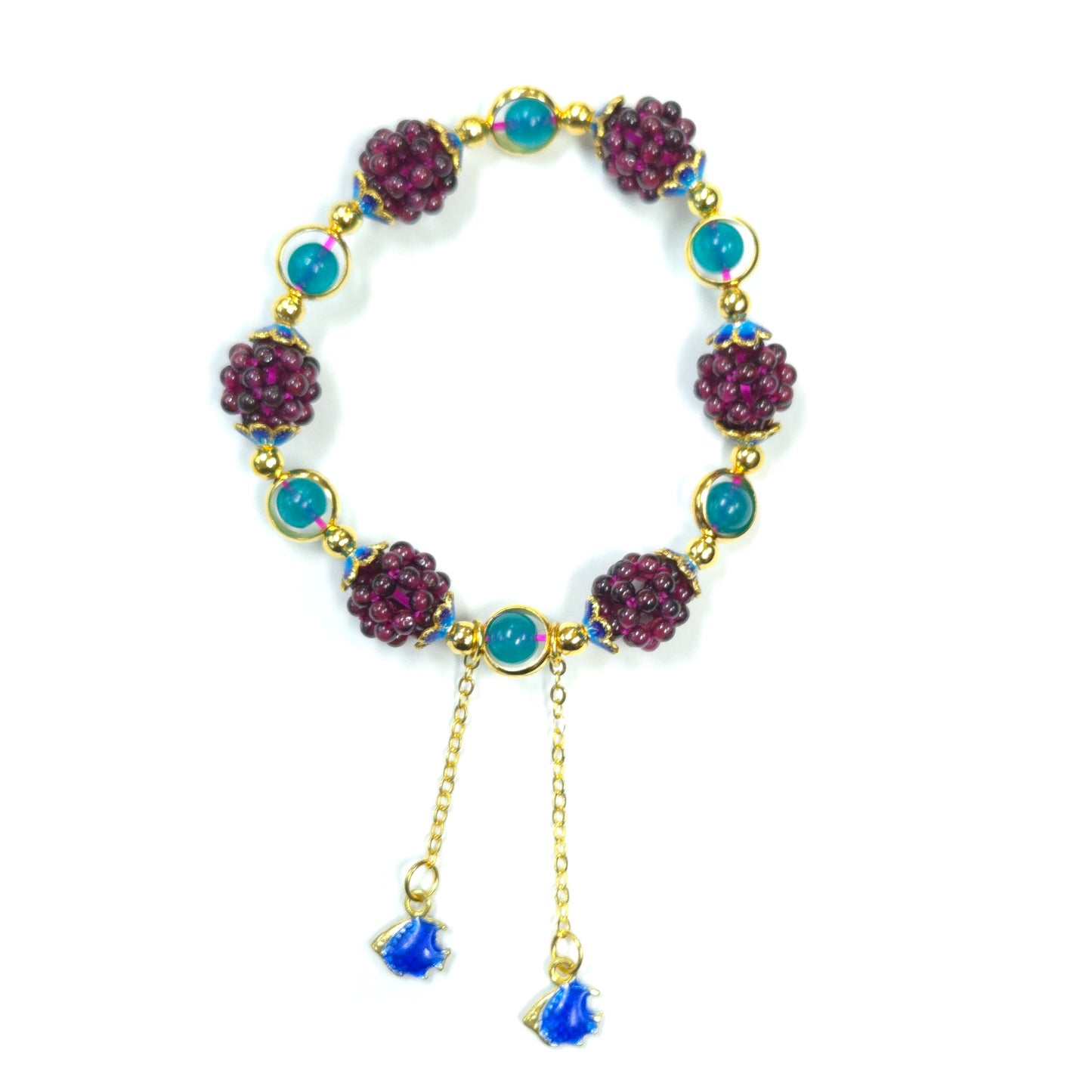 B0348 | Multistone Beaded Bracelet | GB1102