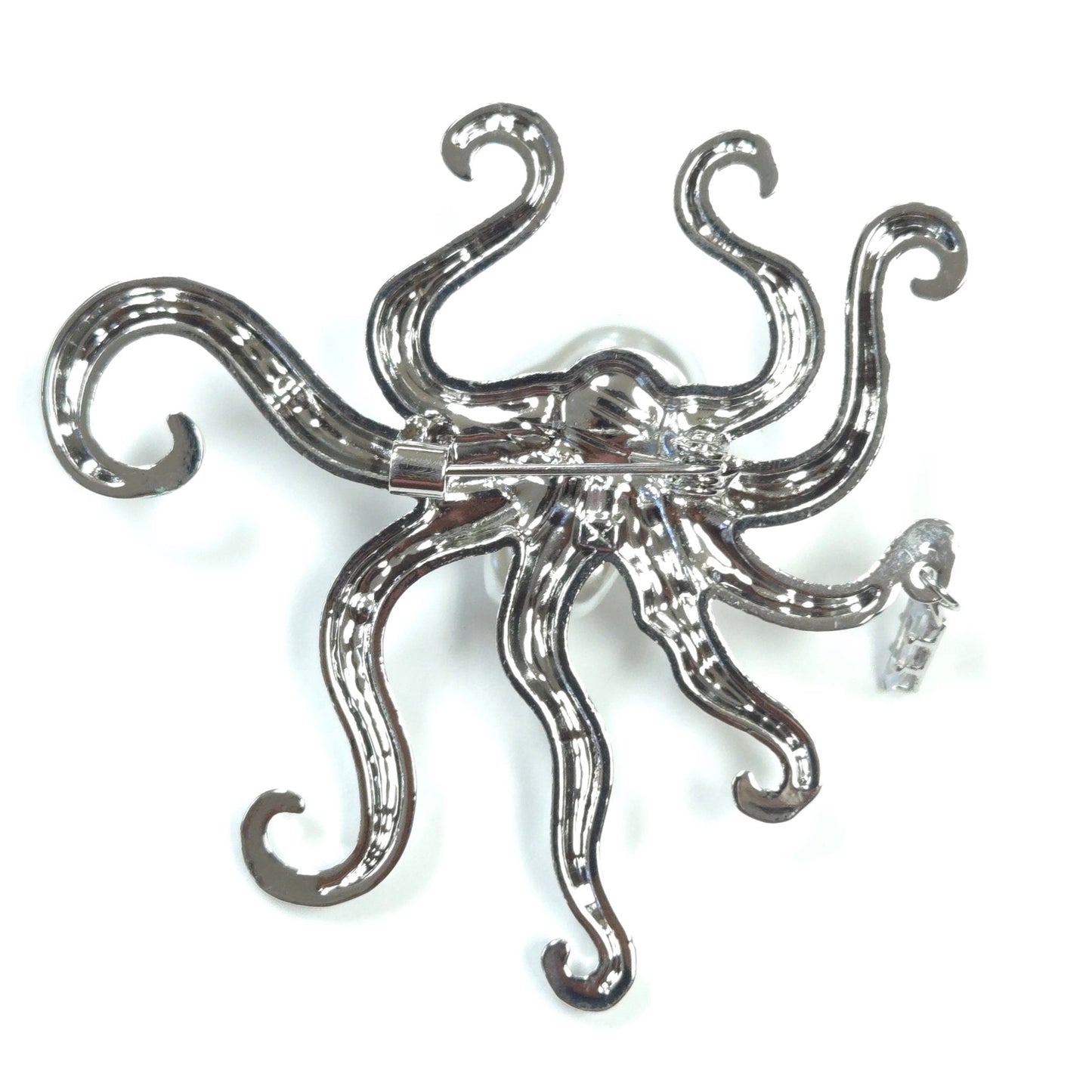 BR0237 | Pearl Octopus Statement Brooch | GBR1217