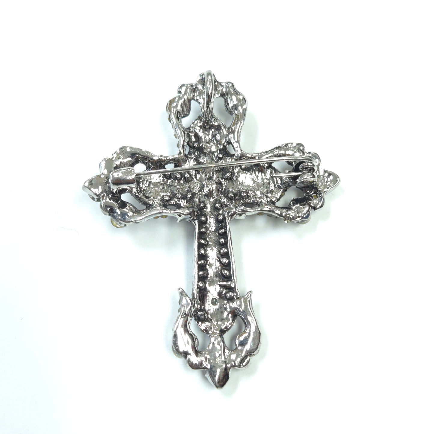 BR0241 | Ornate Cross Statement Brooch | GBR1221