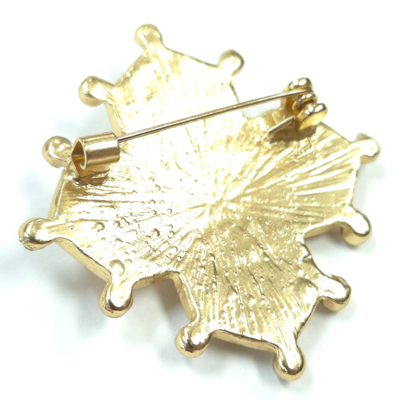 BR0248 | Classic Gem Cross Brooch | GBR1228