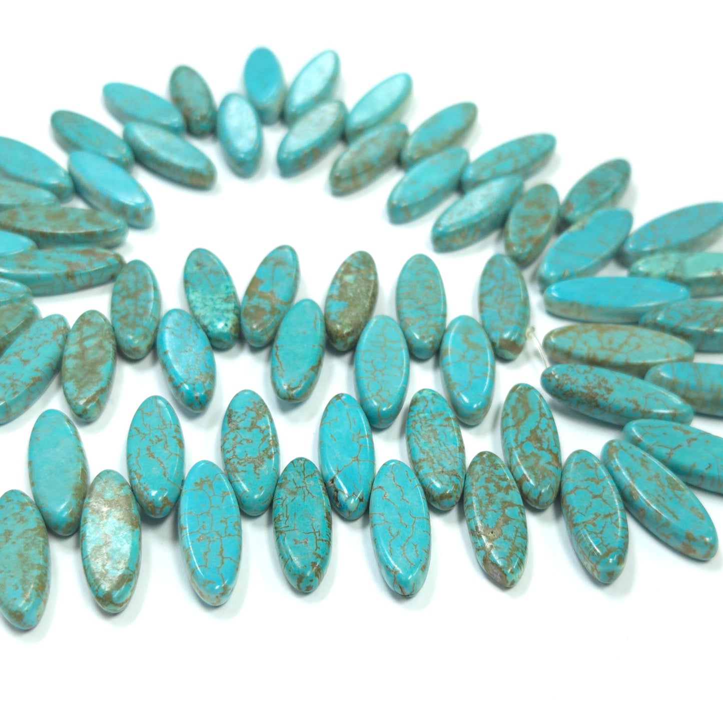 C0531 | Natural Stone Marquise Bead | GBS1301