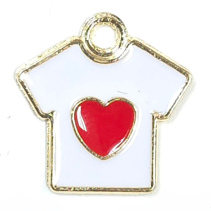 C0185 | Heart Shirt Charm | GC1121