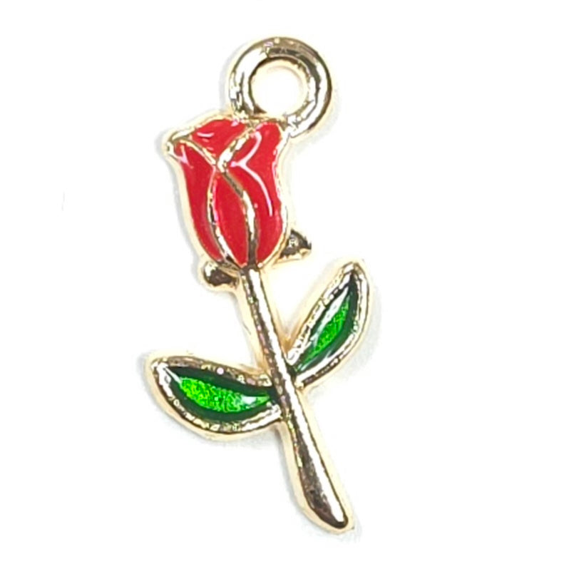 C0181 | Rose Flower Charm | GC1122