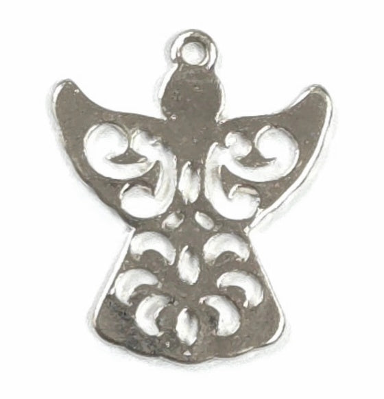 C0145 | Filigree Angel Metal Charm | GC1124