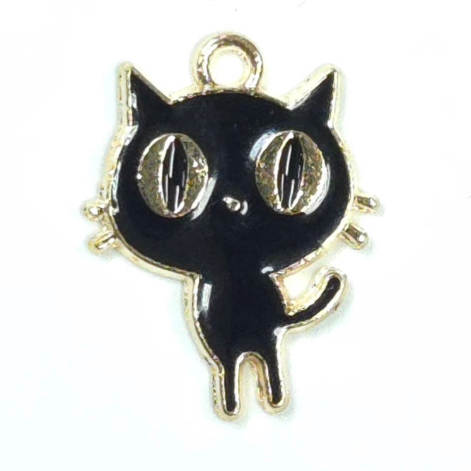 C0127 | Cartoon Cat Pendant Charm | GC1125