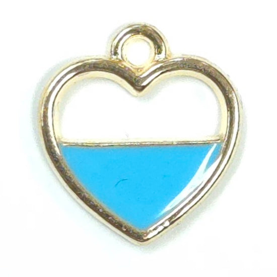 C0108 | Heart Enamel Charm | GC1126