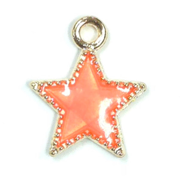 C0115 | Shiny Star Enamel Charm | GC1126