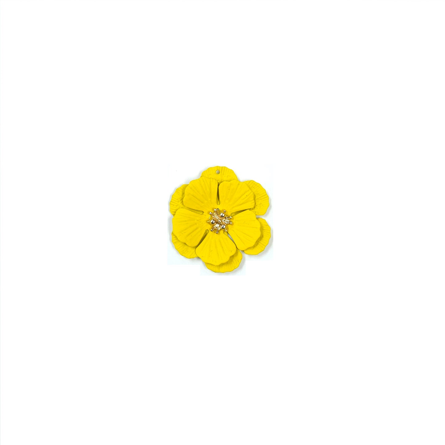 C0053 | Textured Floral Charm | GC1127