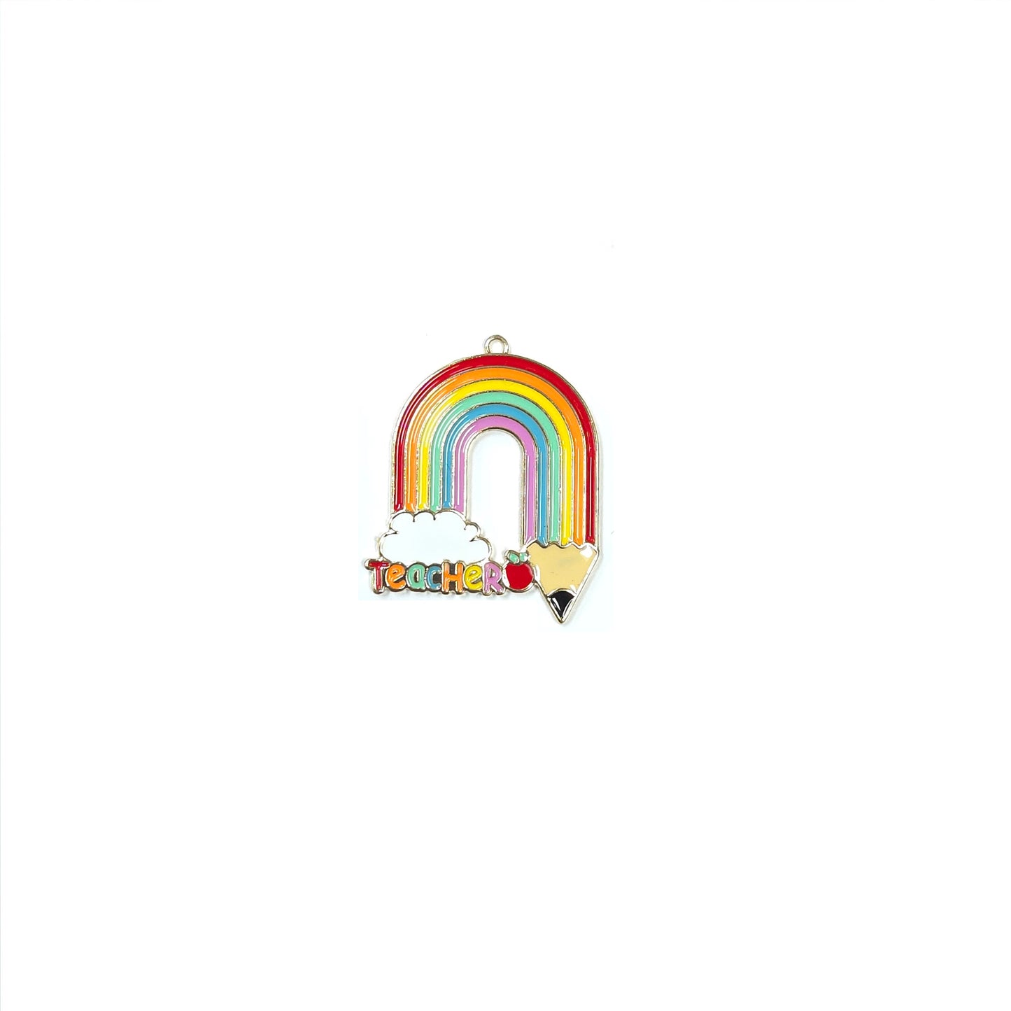 C0055 | Rainbow Teacher Charm | GC1127F