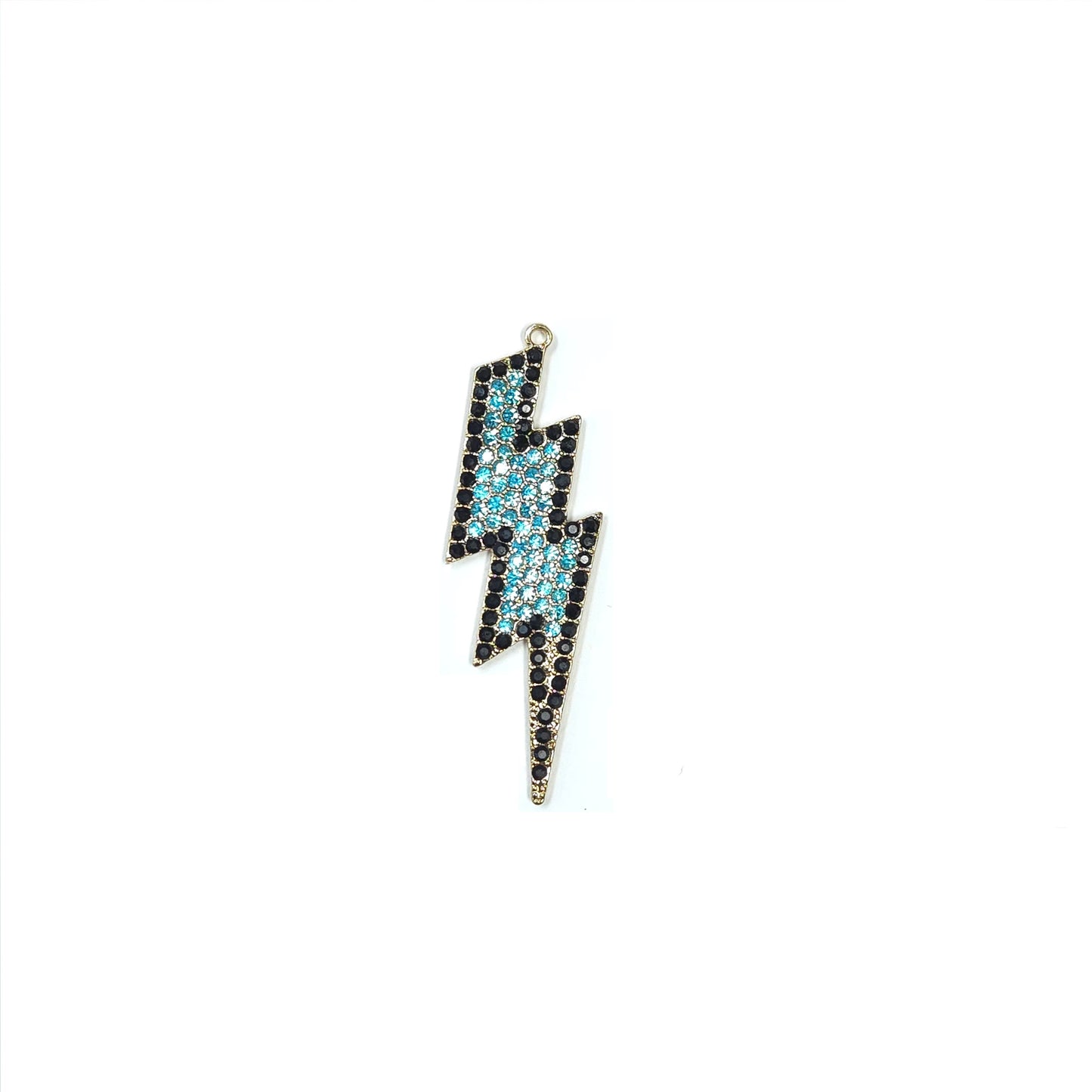 C0059 | Crystal Lightning Bolt Charm | GC1127J