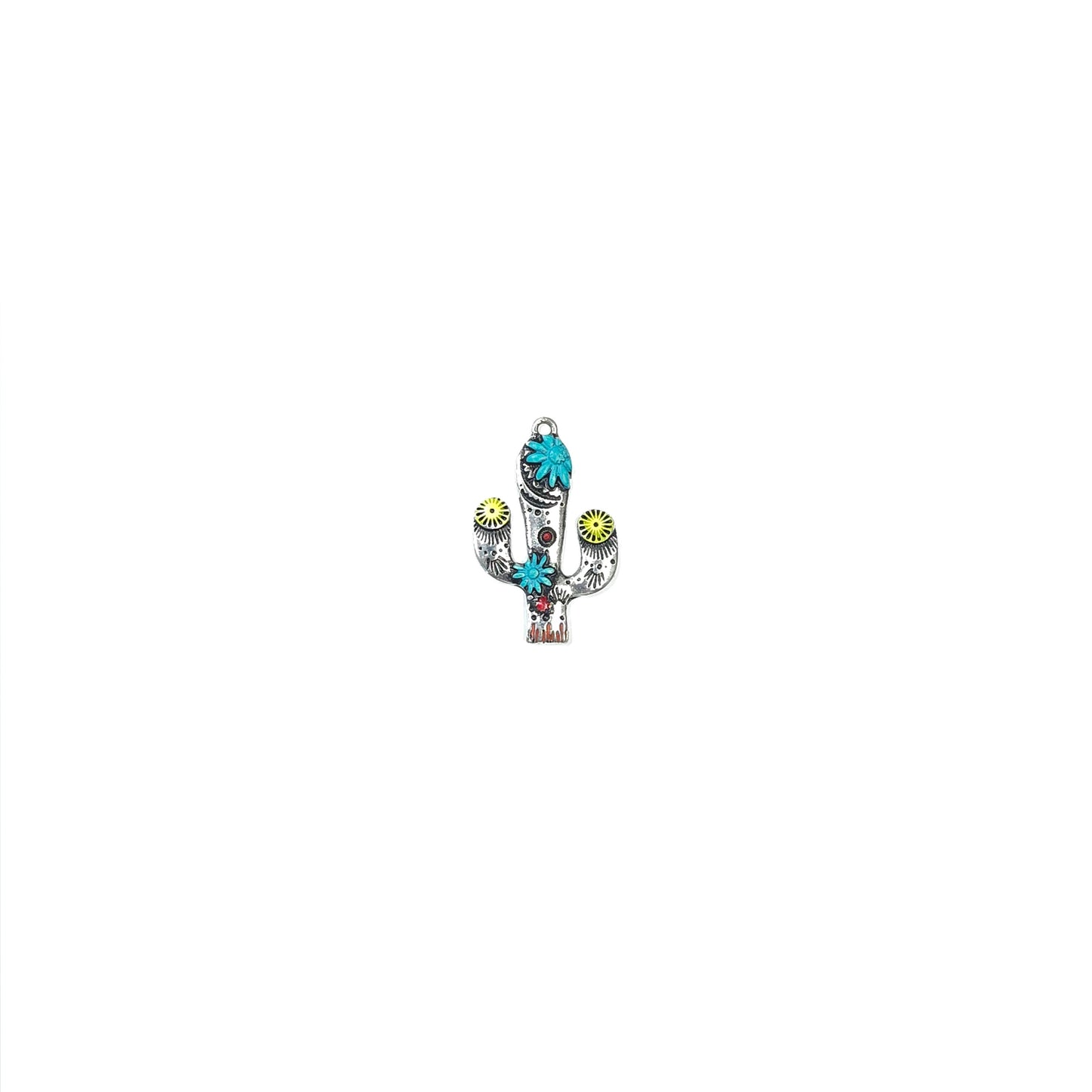 C0076 | Western Boho Cactus Charm | GC1129