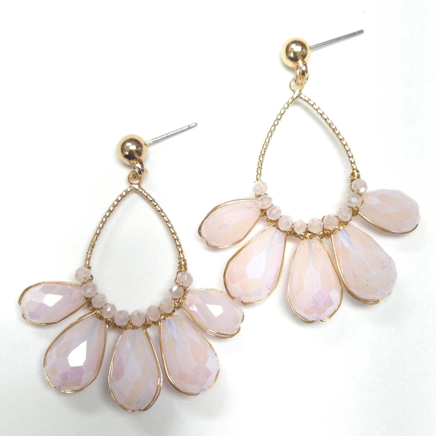 E1565 GSE3920 Drop Dangle Post Earrings