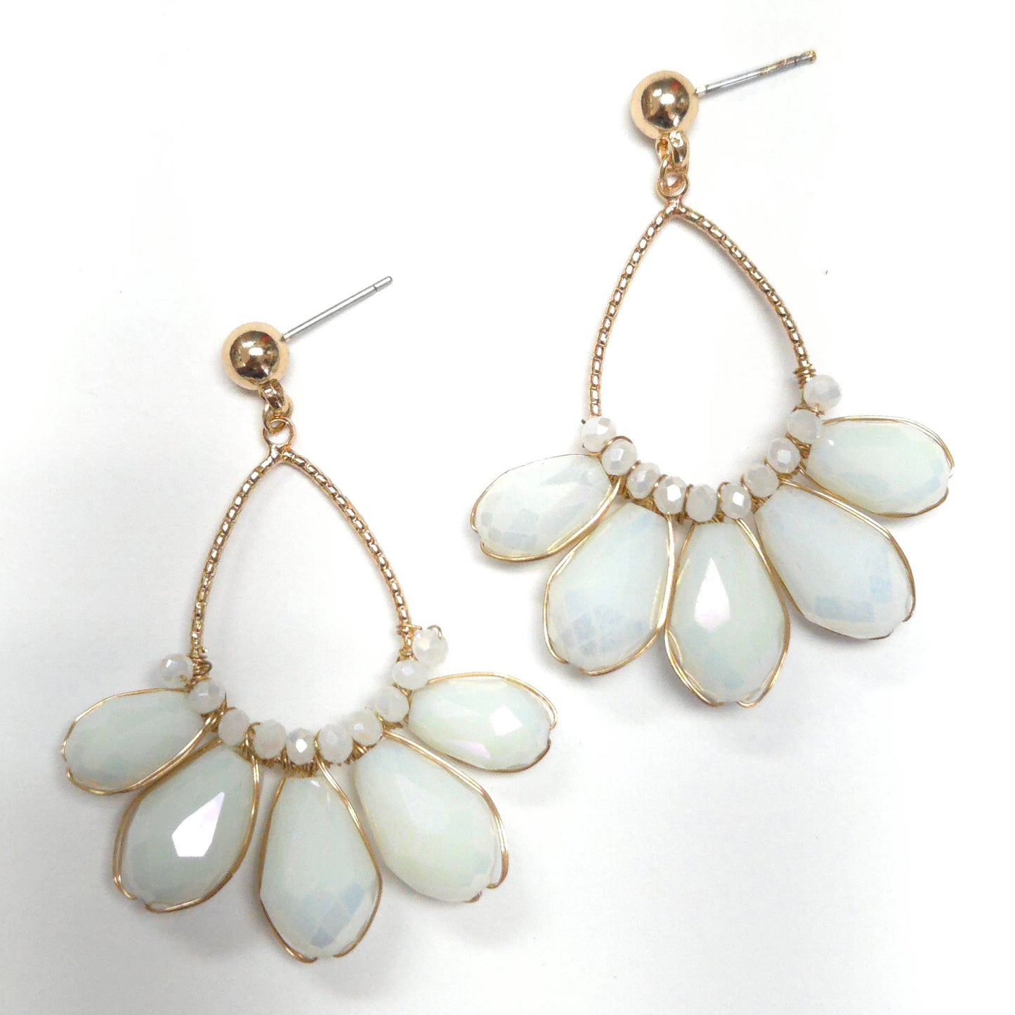 E1565 GSE3920 Drop Dangle Post Earrings