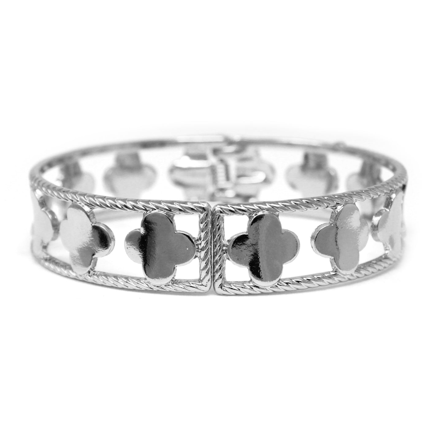 B0130 HB1960 Hinged Bangle Bracelet