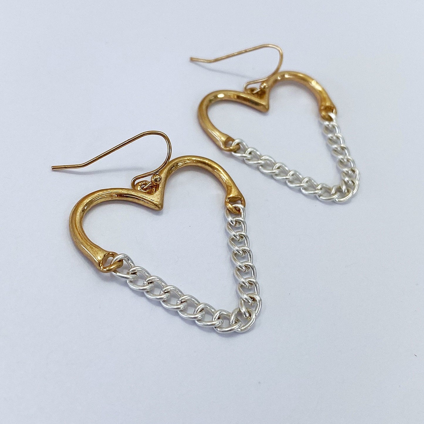 E1111 HE2851 Love Shape Drop Dangle Hook earrings