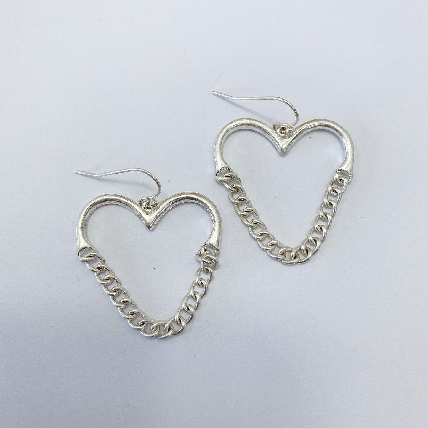 E1111 HE2851 Love Shape Drop Dangle Hook earrings