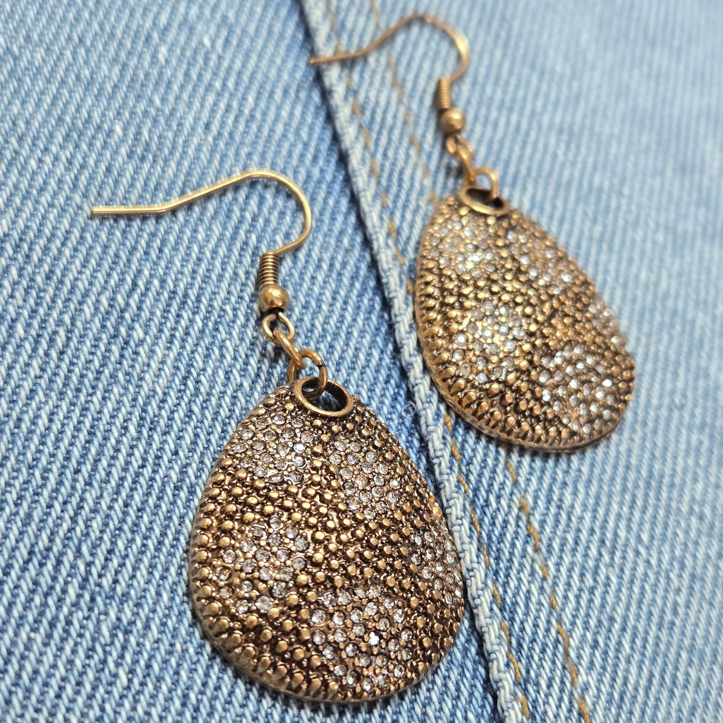 E1146 HE3446 Oval Shape Drop Dangle Earrings