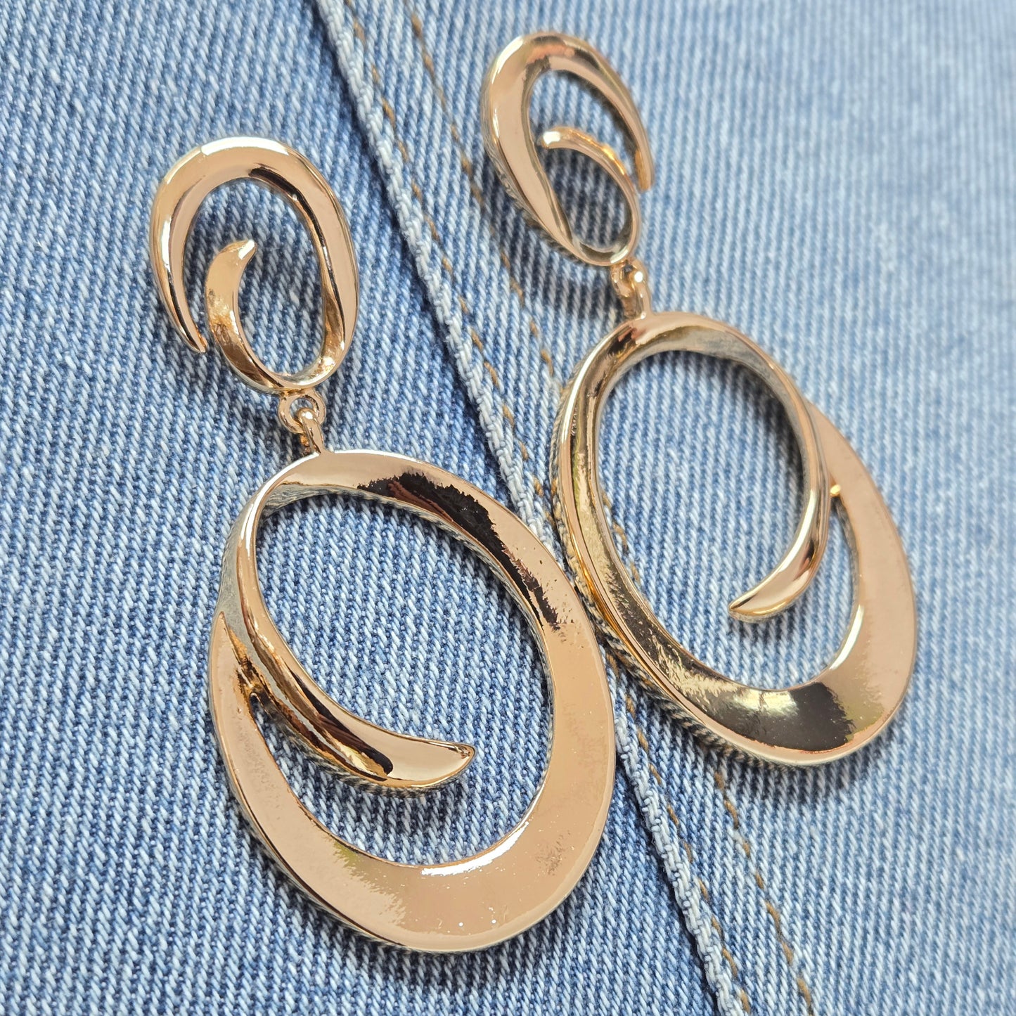 E1214 IE2477 Drop Dangle Post Earrings