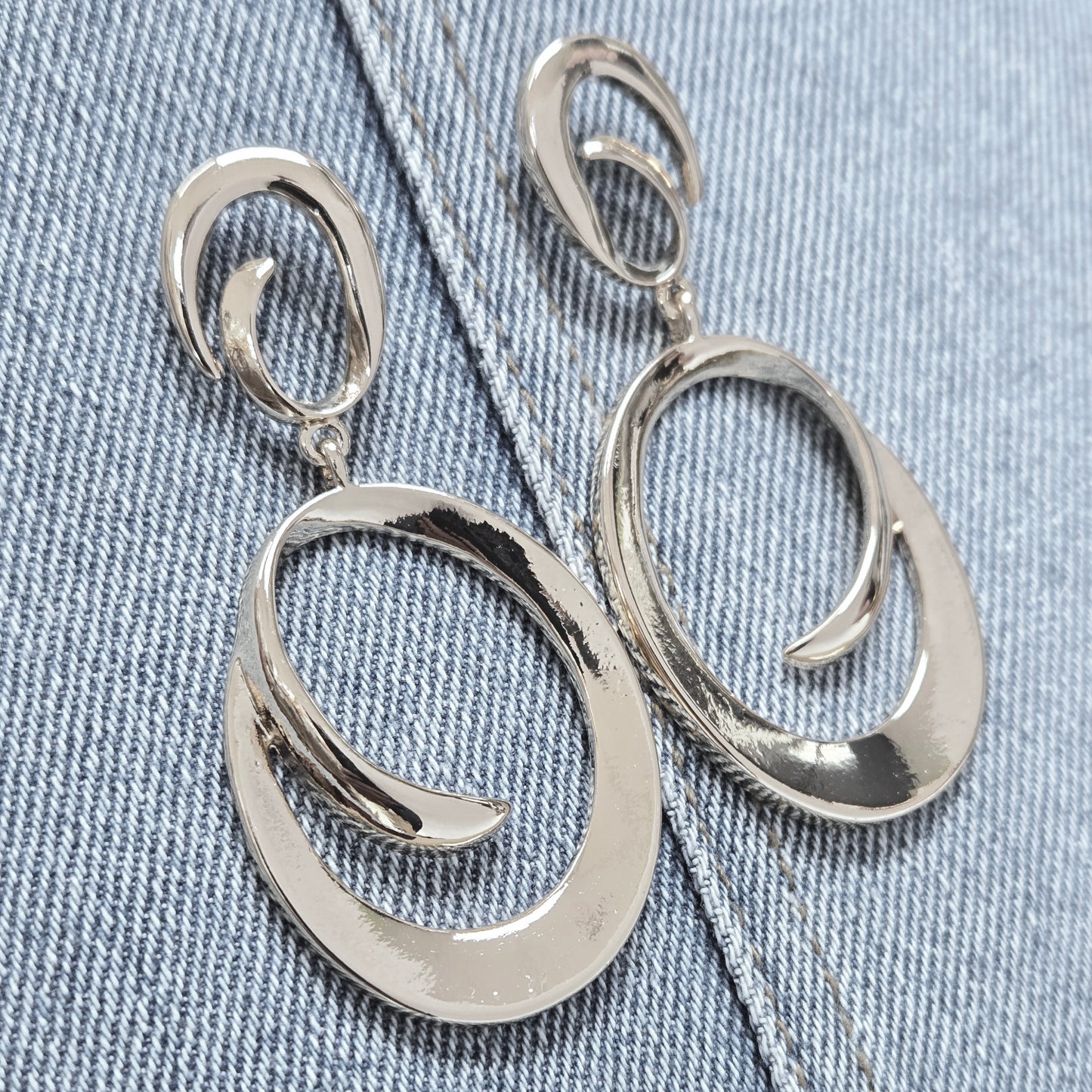 E1214 IE2477 Drop Dangle Post Earrings