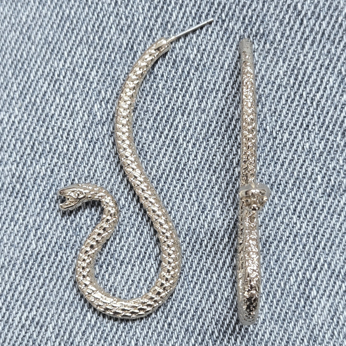 E1288 IE2587 Snake Design Drop Earrings