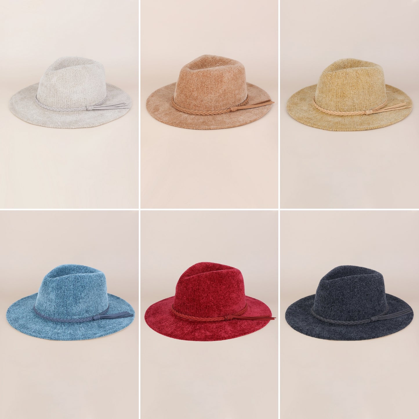 HT0003 | Chenille Panama Hat | MH0134