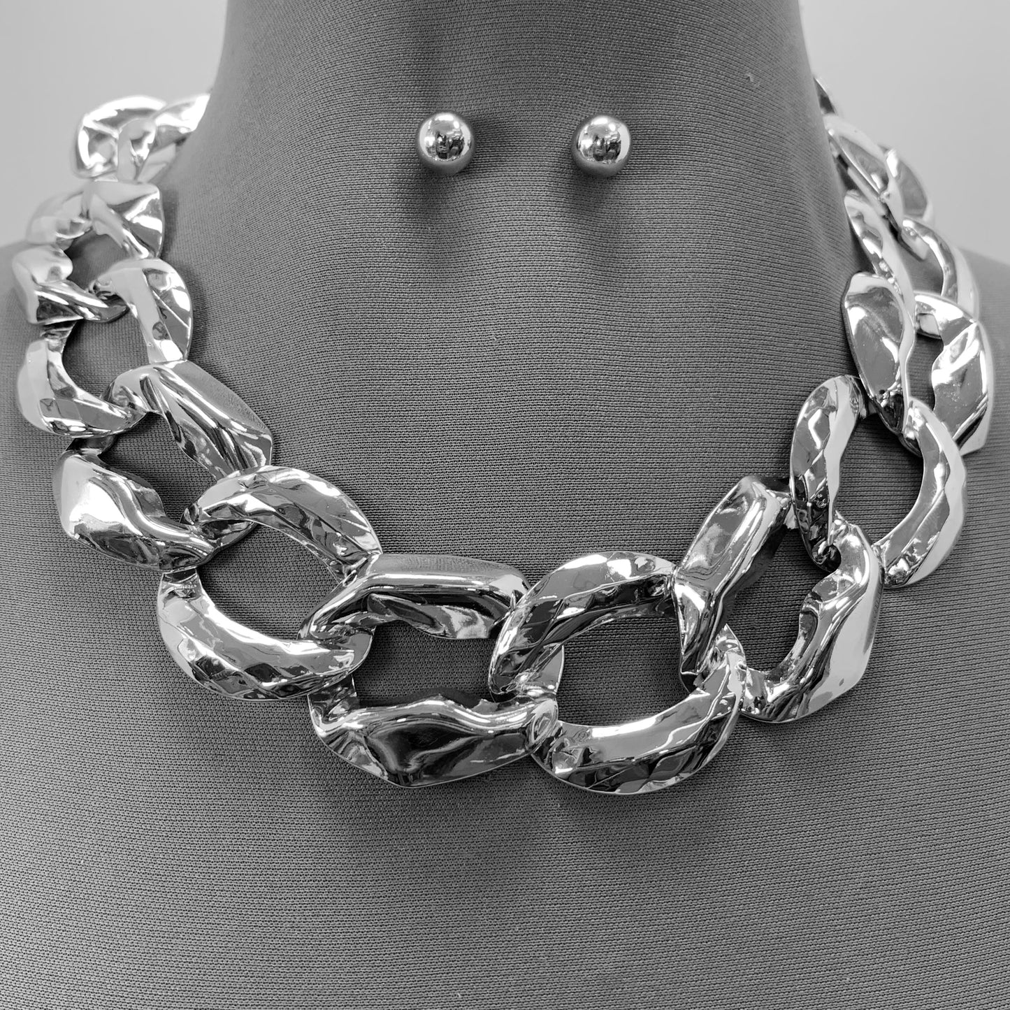 N3006 KS4015 Metal Chain Necklace