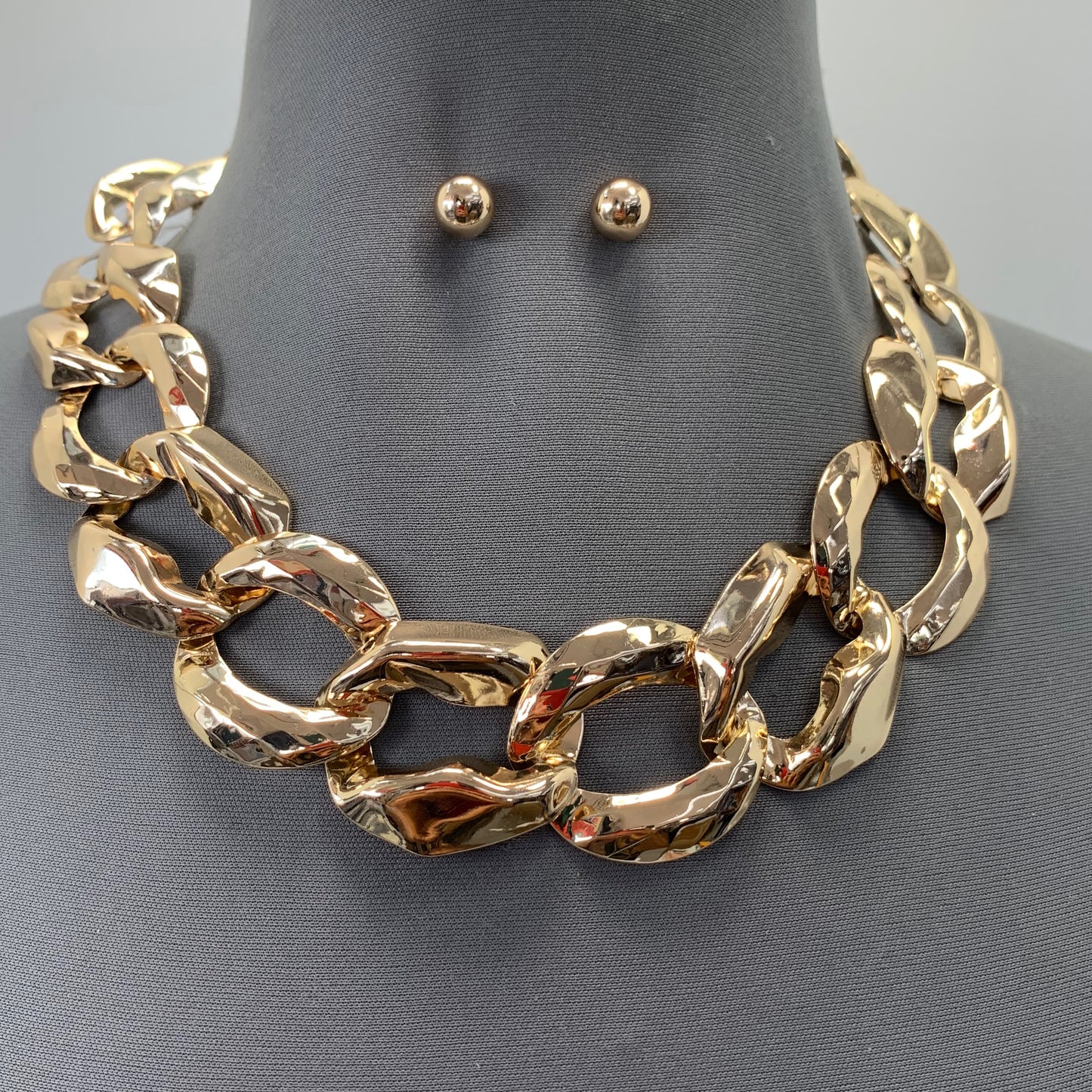 N3006 KS4015 Metal Chain Necklace