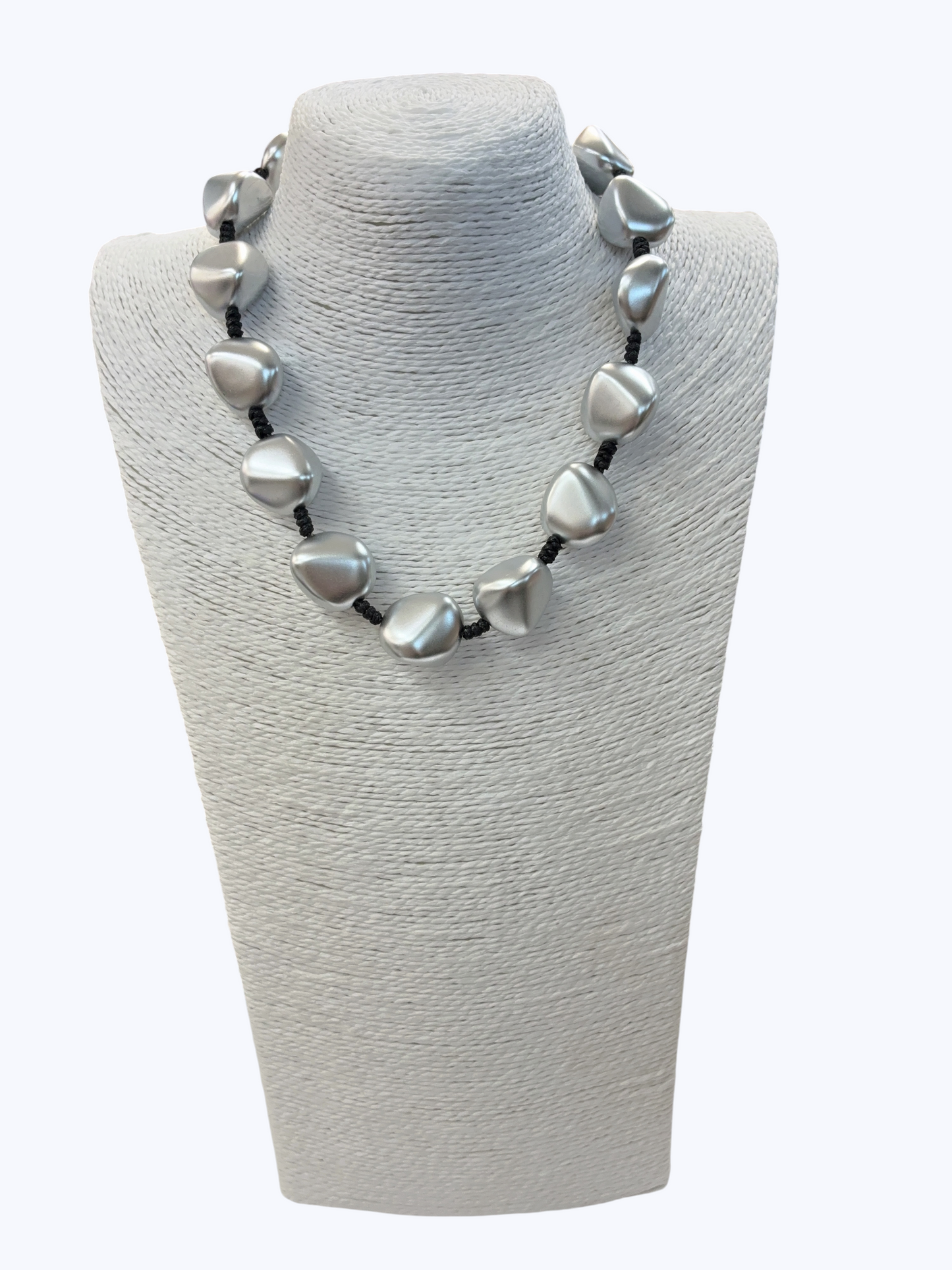 Metallic Beaded Short Necklace | N5361