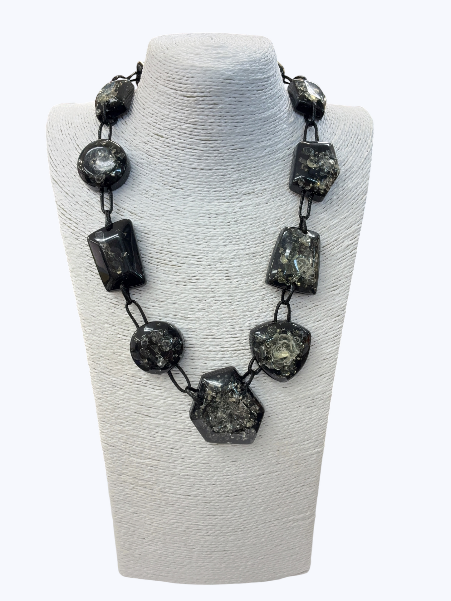 Chunky Acrylic Block Necklace | N5360